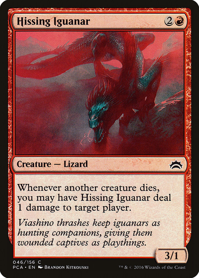 Hissing Iguanar [Planechase Anthology] | Game Haven TX