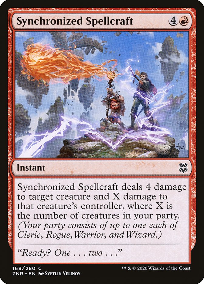 Synchronized Spellcraft [Zendikar Rising] | Game Haven TX