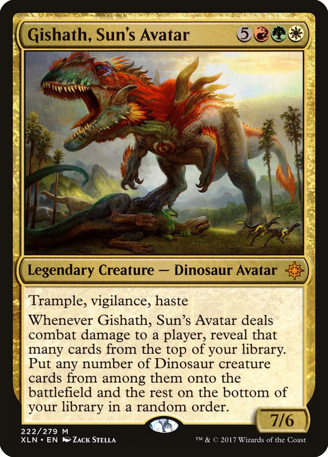 Gishath, Sun's Avatar [Ixalan] | Game Haven TX
