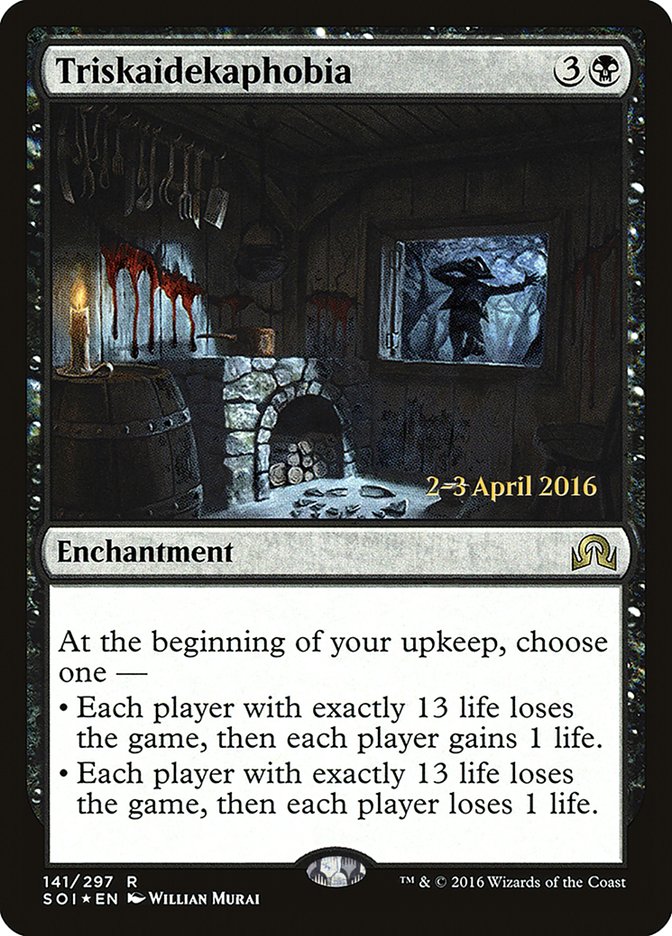 Triskaidekaphobia [Shadows over Innistrad Promos] | Game Haven TX