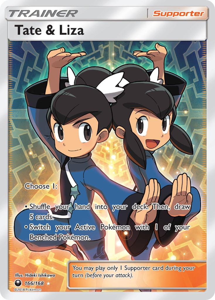 Tate & Liza (166/168) [Sun & Moon: Celestial Storm] | Game Haven TX