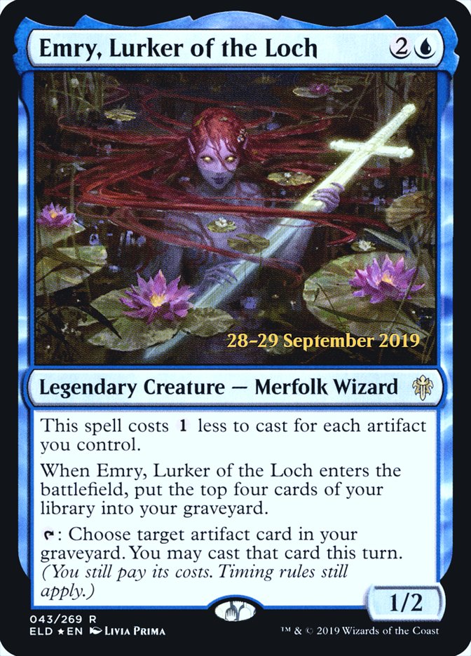 Emry, Lurker of the Loch [Throne of Eldraine Promos] | Game Haven TX