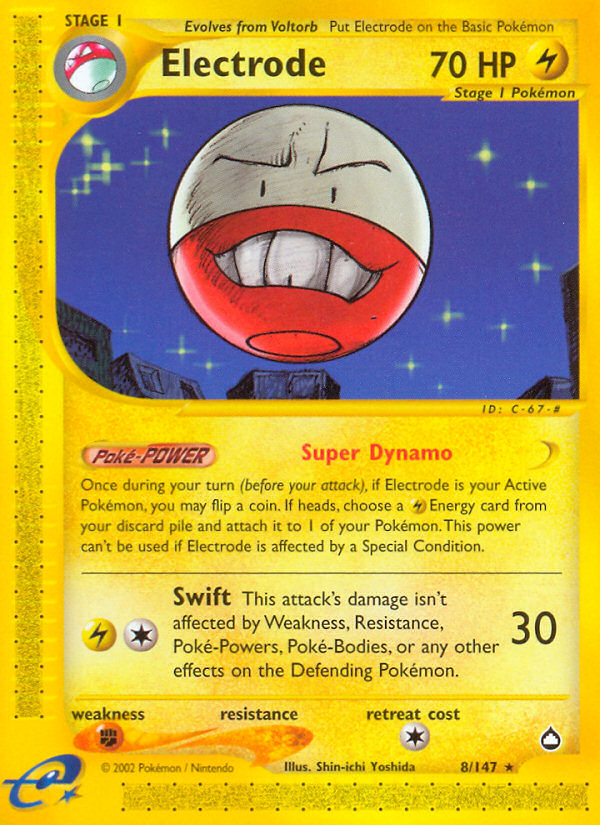 Electrode (8/147) [Aquapolis] | Game Haven TX