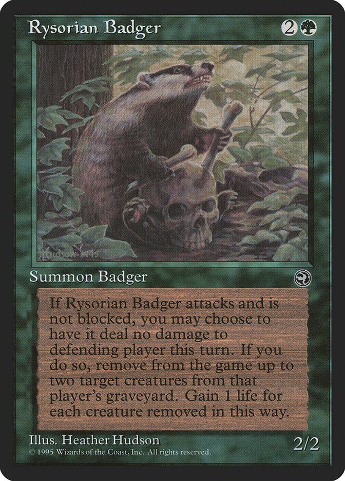 Rysorian Badger [Homelands] | Game Haven TX