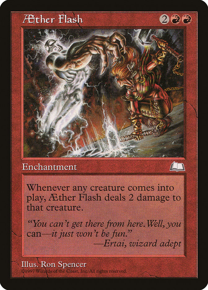 Aether Flash [Weatherlight] | Game Haven TX