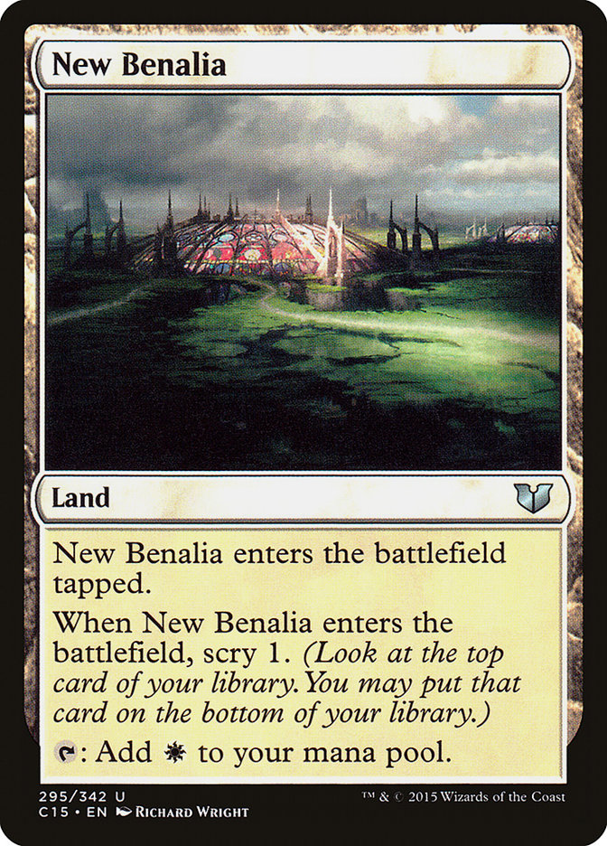 New Benalia [Commander 2015] | Game Haven TX
