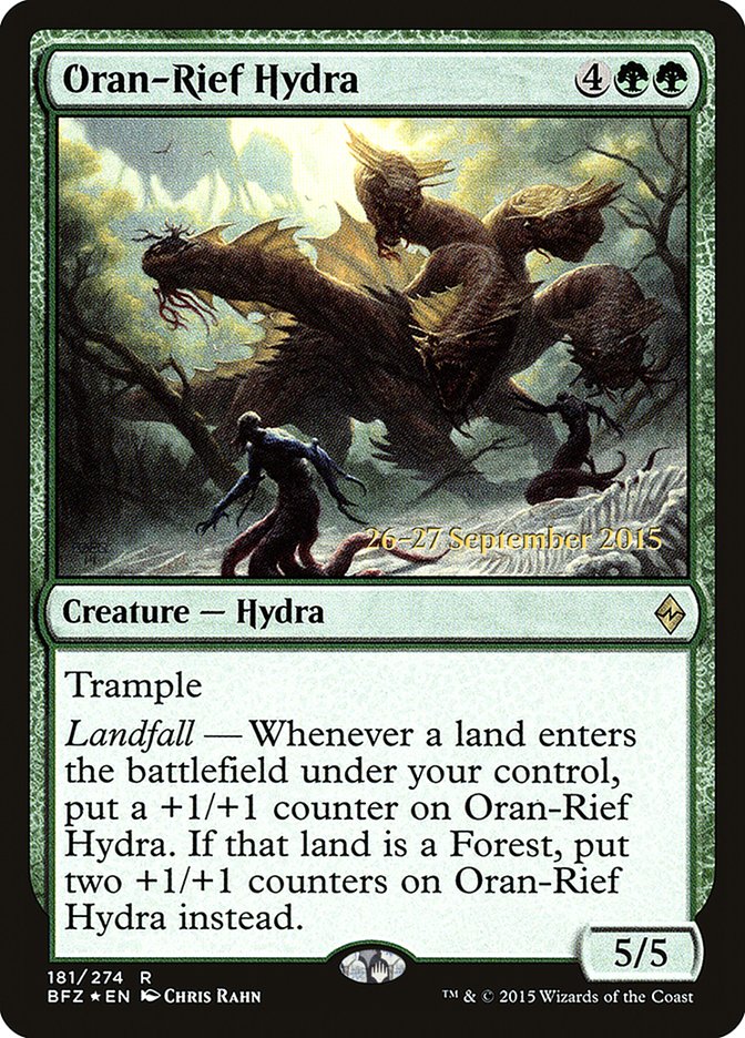 Oran-Rief Hydra [Battle for Zendikar Promos] | Game Haven TX