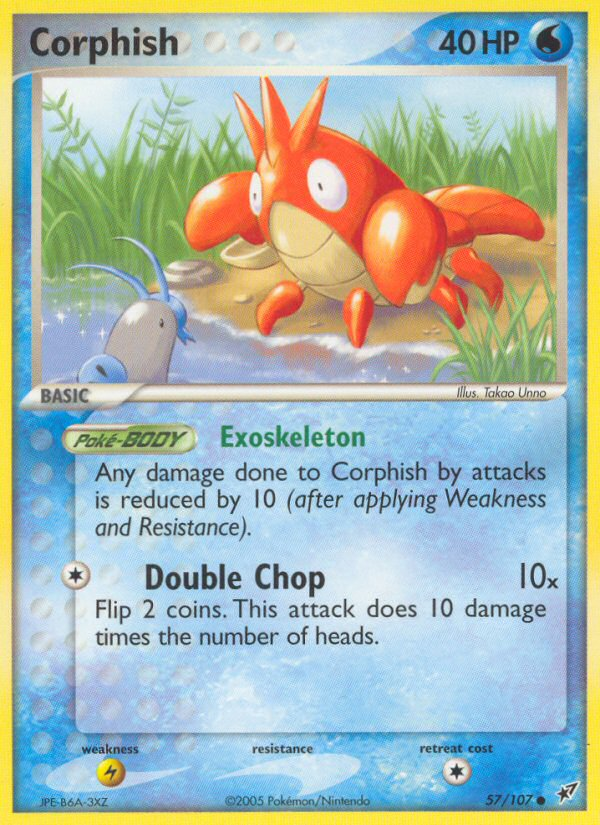 Corphish (57/107) [EX: Deoxys] | Game Haven TX