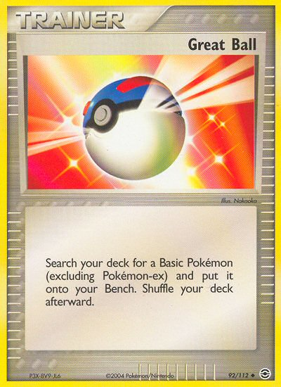 Great Ball (92/112) [EX: FireRed & LeafGreen] | Game Haven TX