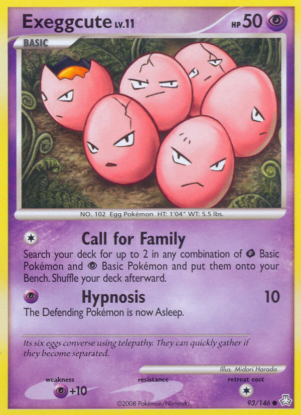 Exeggcute (93/146) [Diamond & Pearl: Legends Awakened] | Game Haven TX
