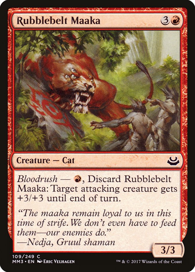 Rubblebelt Maaka [Modern Masters 2017] | Game Haven TX