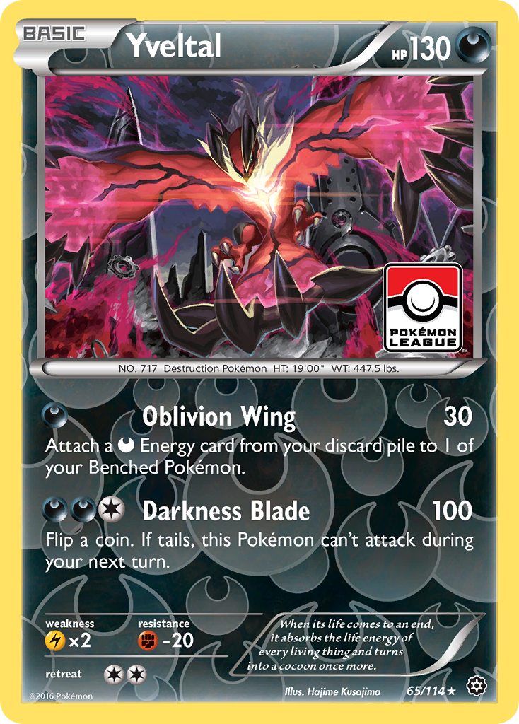 Yveltal (65/114) [XY: Steam Siege] | Game Haven TX