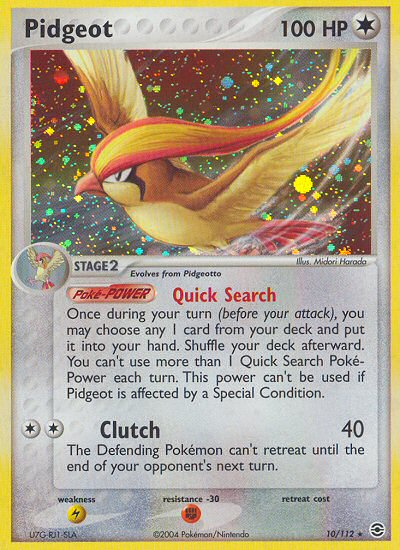Pidgeot (10/112) [EX: FireRed & LeafGreen] | Game Haven TX
