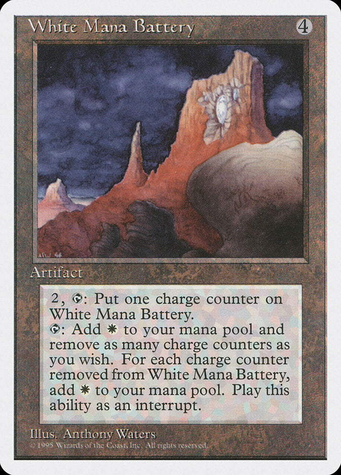 White Mana Battery [Fourth Edition] | Game Haven TX