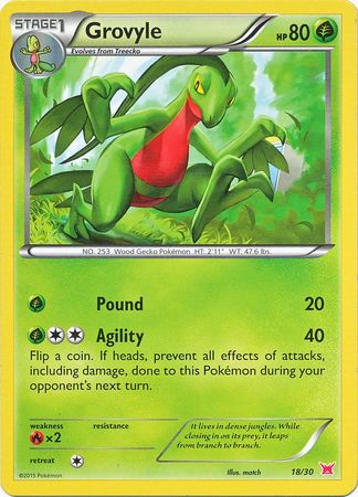 Grovyle (18/30) [XY: Trainer Kit 2 - Latias] | Game Haven TX