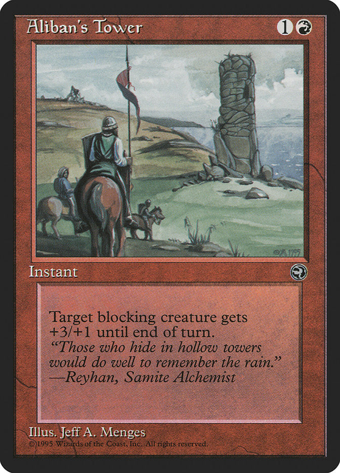 Aliban's Tower (Reyhan Flavor Text) [Homelands] | Game Haven TX