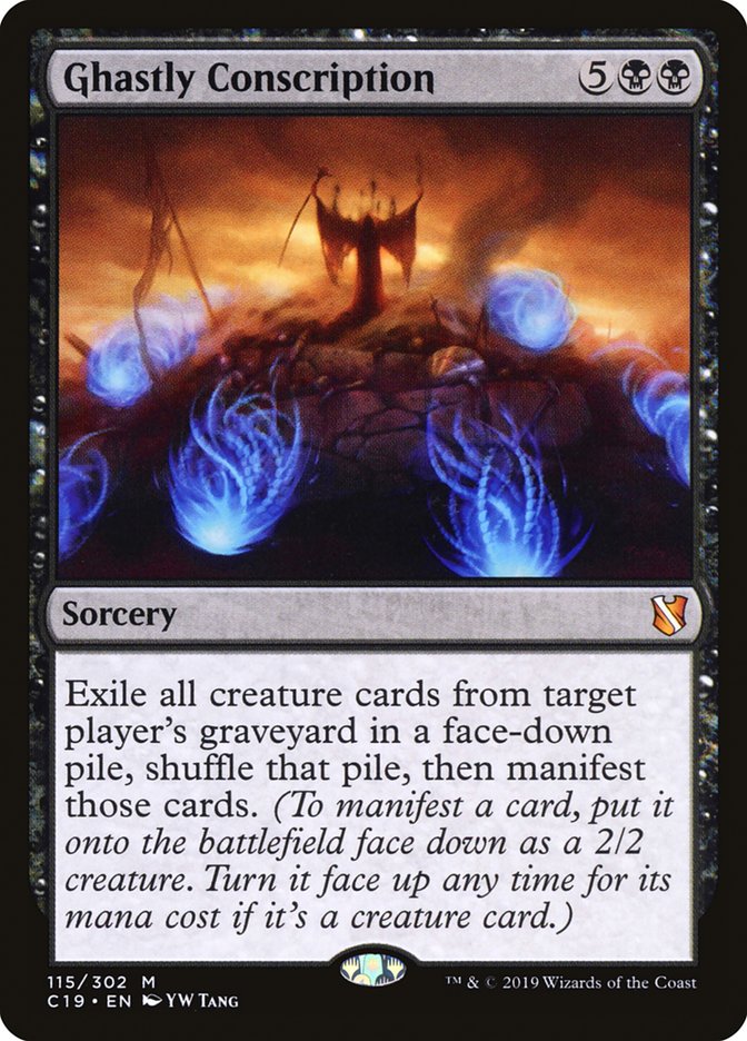 Ghastly Conscription [Commander 2019] | Game Haven TX