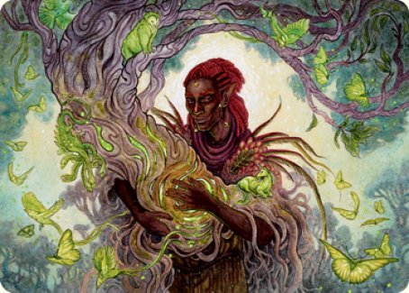 Circle of Dreams Druid Art Card [Dungeons & Dragons: Adventures in the Forgotten Realms Art Series] | Game Haven TX