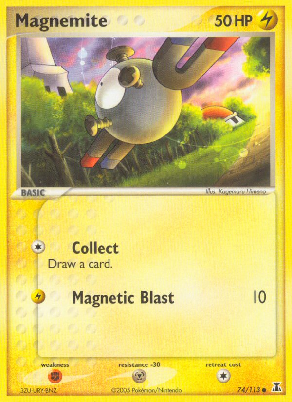 Magnemite (74/113) [EX: Delta Species] | Game Haven TX