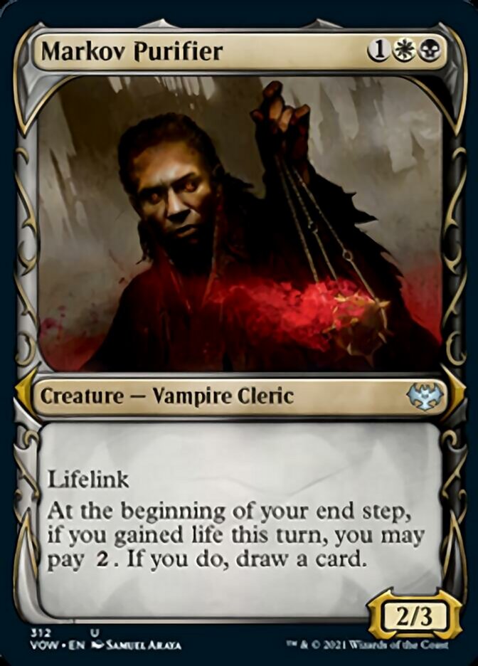 Markov Purifier (Showcase Fang Frame) [Innistrad: Crimson Vow] | Game Haven TX