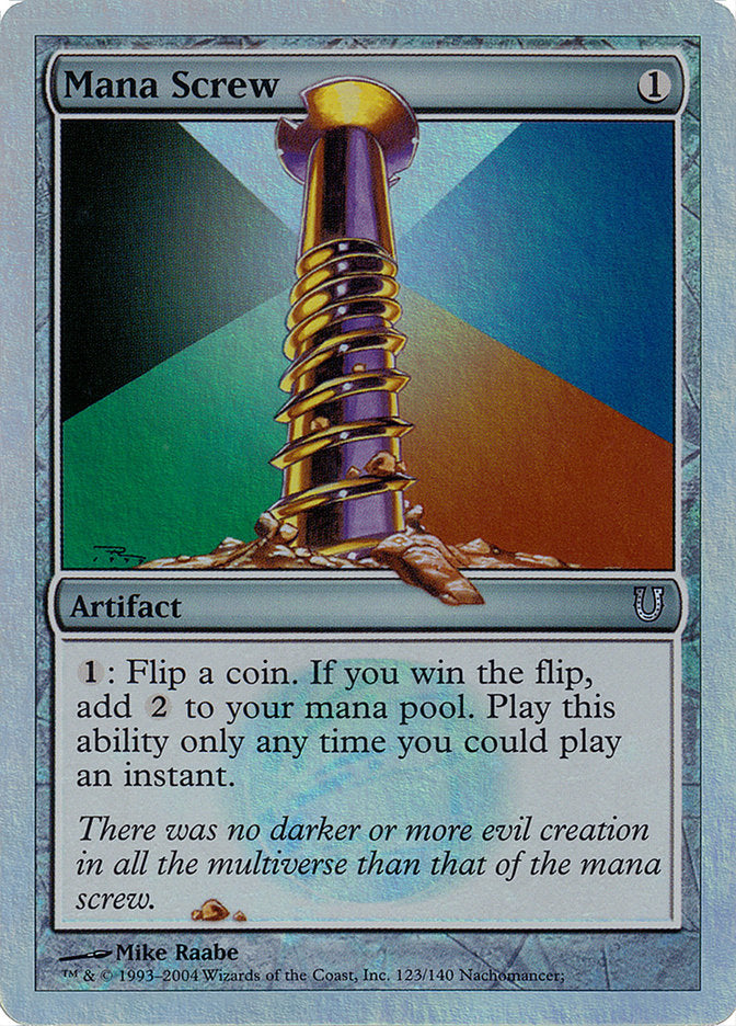 Mana Screw [Unhinged] | Game Haven TX