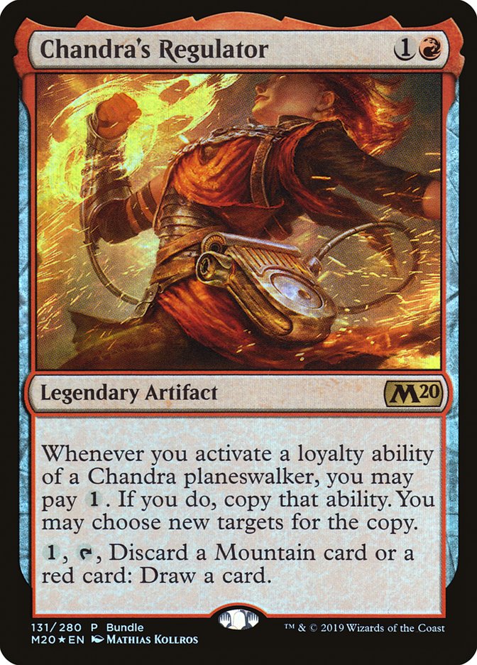 Chandra's Regulator (M20 Bundle) [Core Set 2020 Promos] | Game Haven TX