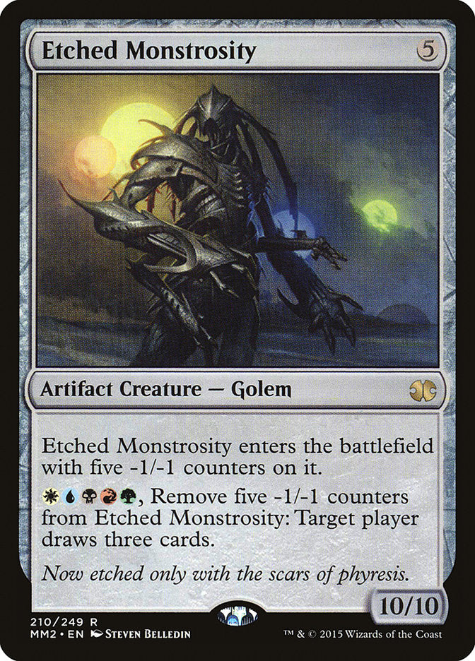 Etched Monstrosity [Modern Masters 2015] | Game Haven TX