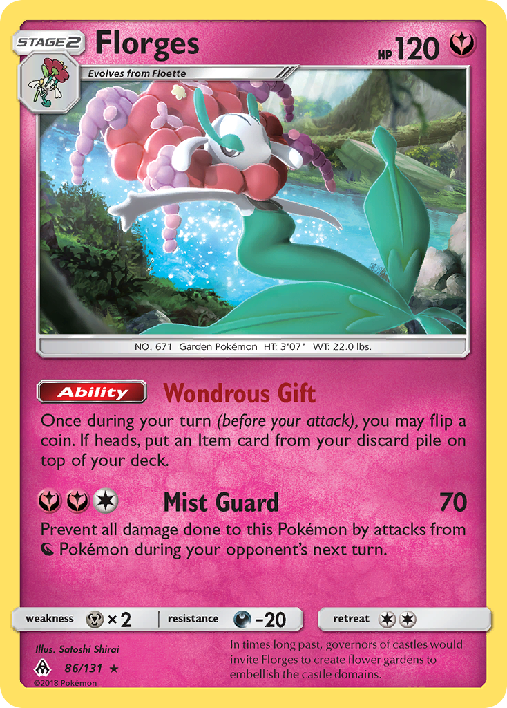 Florges (86/131) [Sun & Moon: Forbidden Light] | Game Haven TX