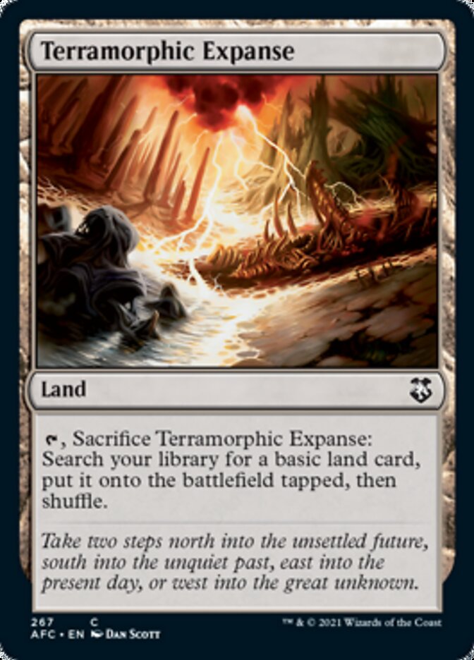 Terramorphic Expanse [Dungeons & Dragons: Adventures in the Forgotten Realms Commander] | Game Haven TX