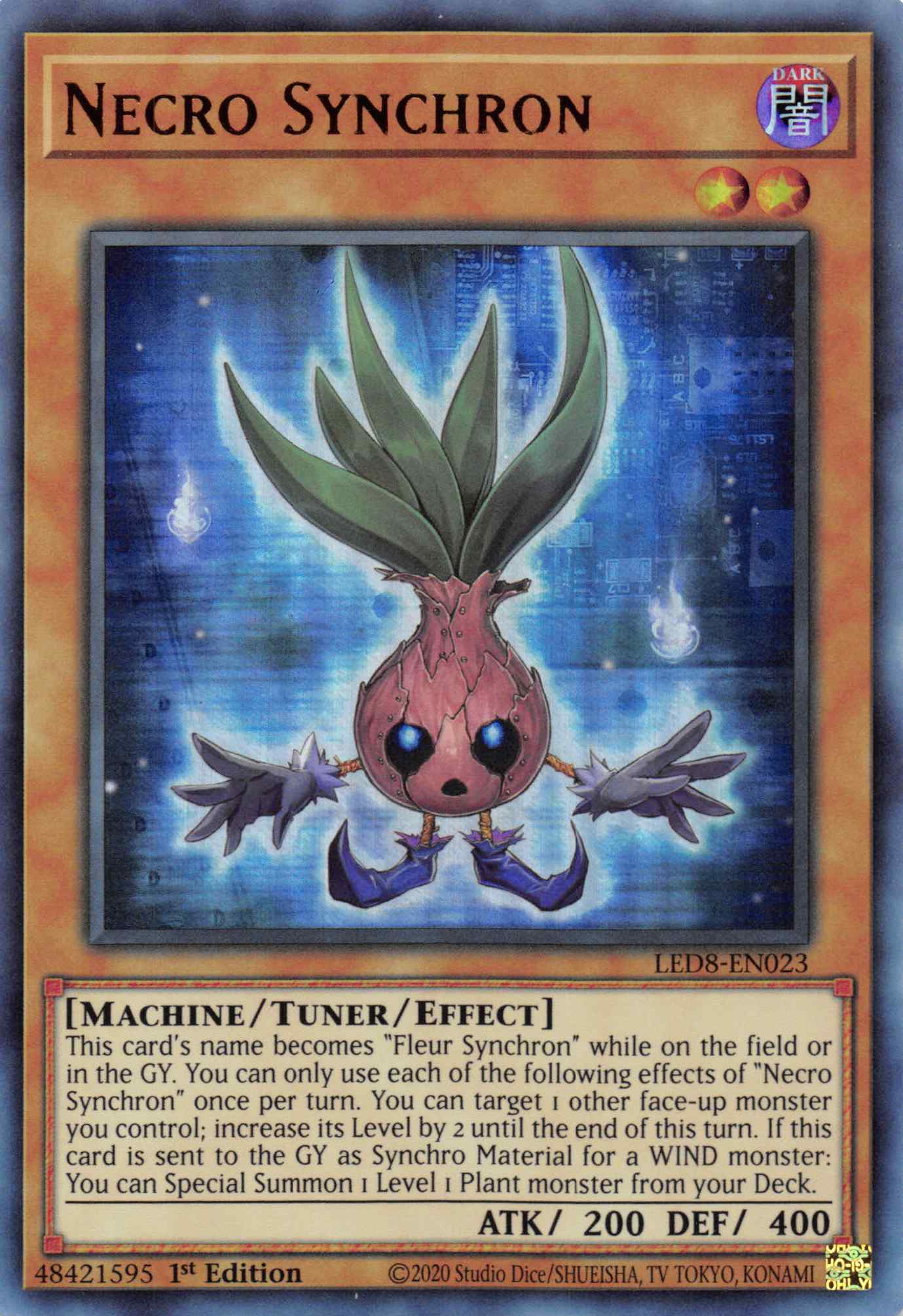 Necro Synchron [LED8-EN023] Ultra Rare | Game Haven TX