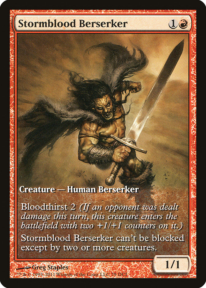 Stormblood Berserker [Magic 2012 Promos] | Game Haven TX