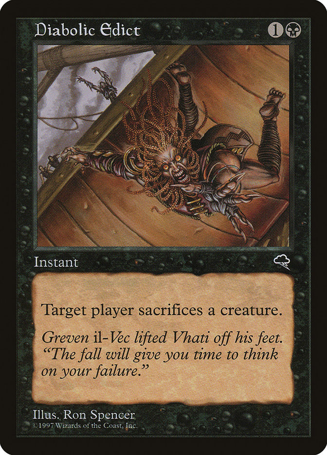 Diabolic Edict [Tempest] | Game Haven TX