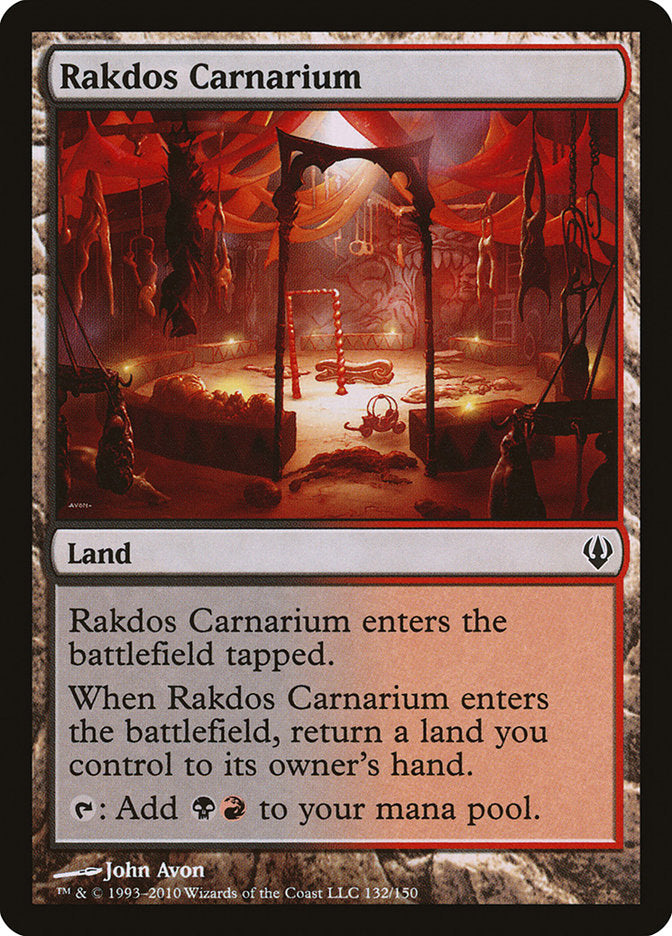 Rakdos Carnarium [Archenemy] | Game Haven TX