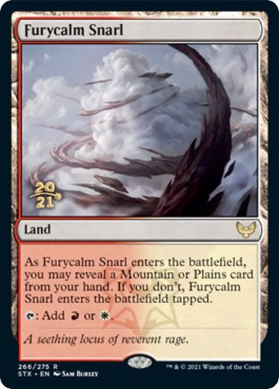 Furycalm Snarl (Prerelease) [Strixhaven: School of Mages Prerelease Promos] | Game Haven TX
