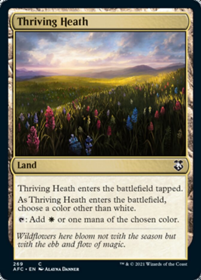 Thriving Heath [Dungeons & Dragons: Adventures in the Forgotten Realms Commander] | Game Haven TX