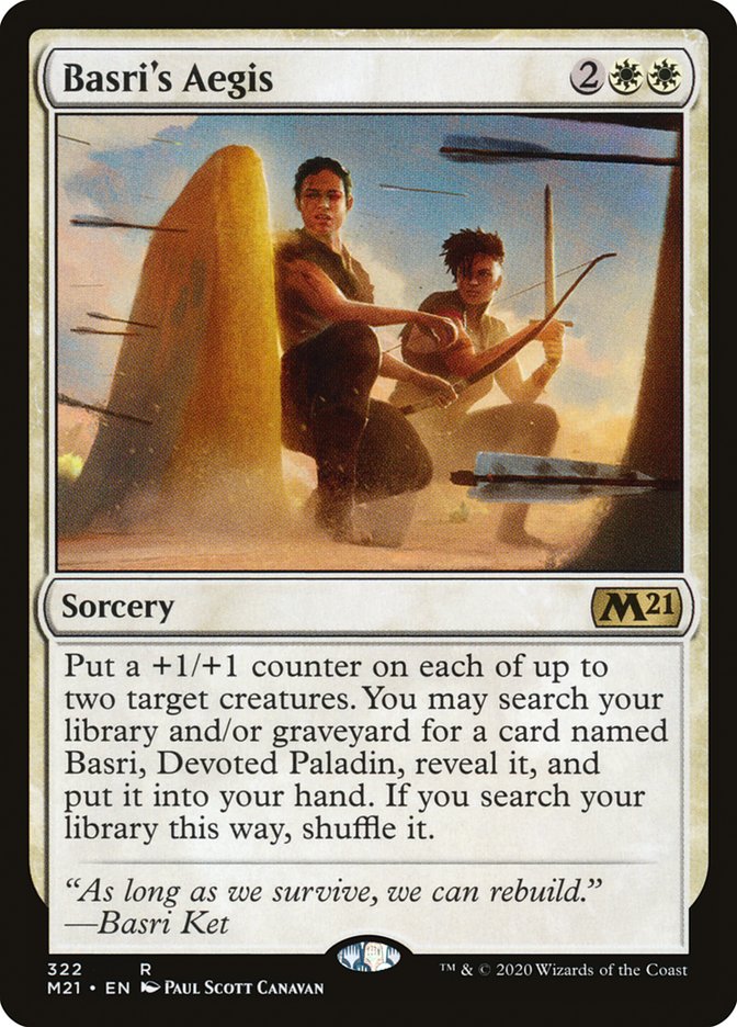 Basri's Aegis [Core Set 2021] | Game Haven TX
