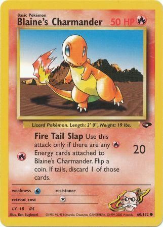 Blaine's Charmander (60/132) [Gym Challenge Unlimited] | Game Haven TX