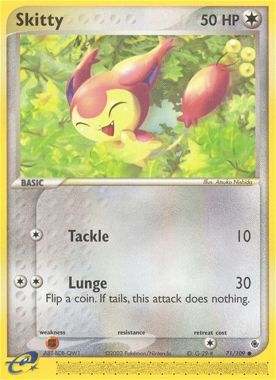 Skitty (71/109) [EX: Ruby & Sapphire] | Game Haven TX