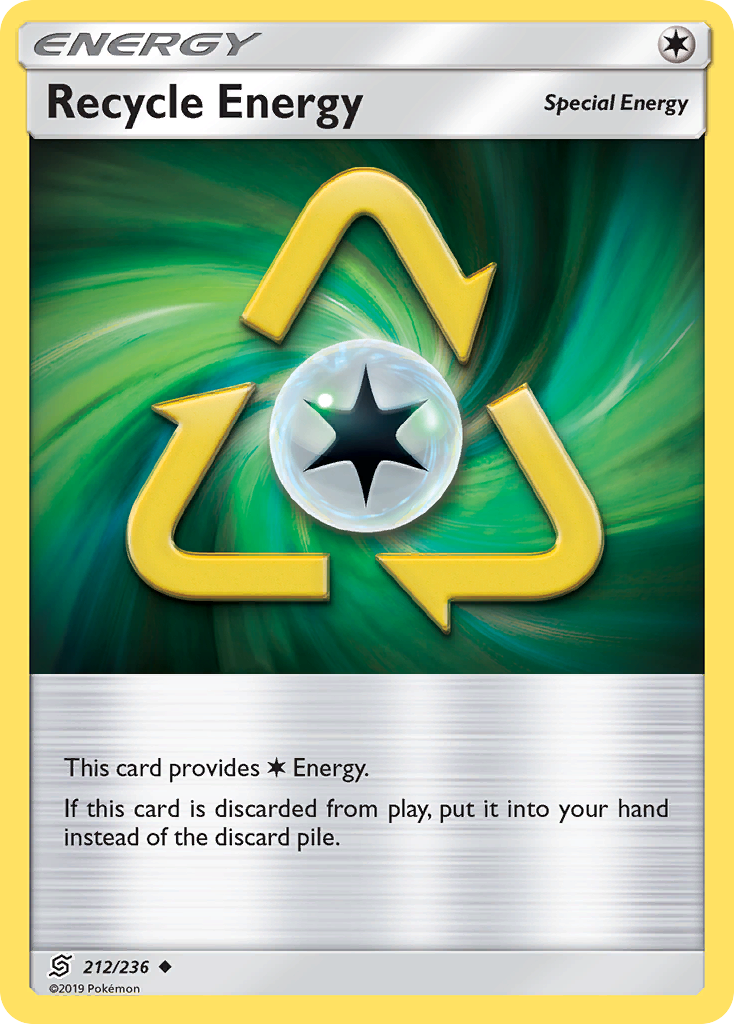 Recycle Energy (212/236) [Sun & Moon: Unified Minds] | Game Haven TX