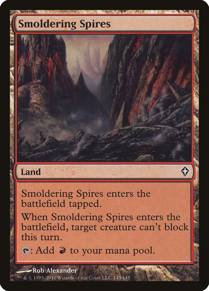 Smoldering Spires [Worldwake] | Game Haven TX