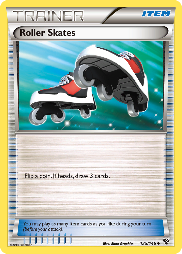 Roller Skates (125/146) [XY: Base Set] | Game Haven TX