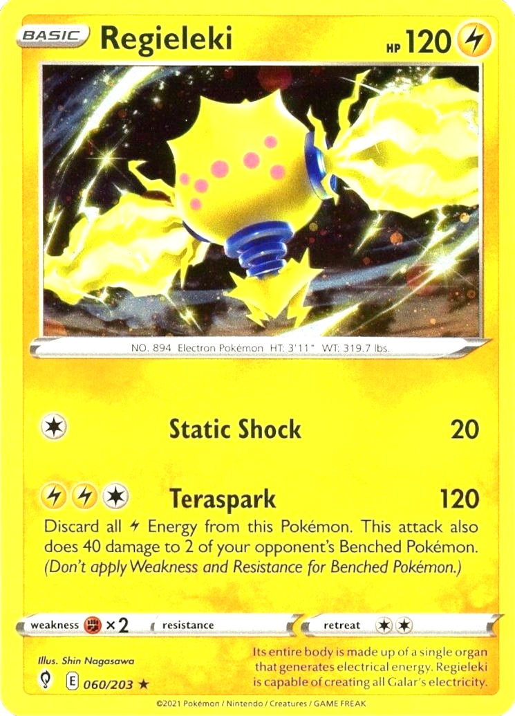 Regieleki (060/203) (Cosmos Holo) [Sword & Shield: Evolving Skies] | Game Haven TX