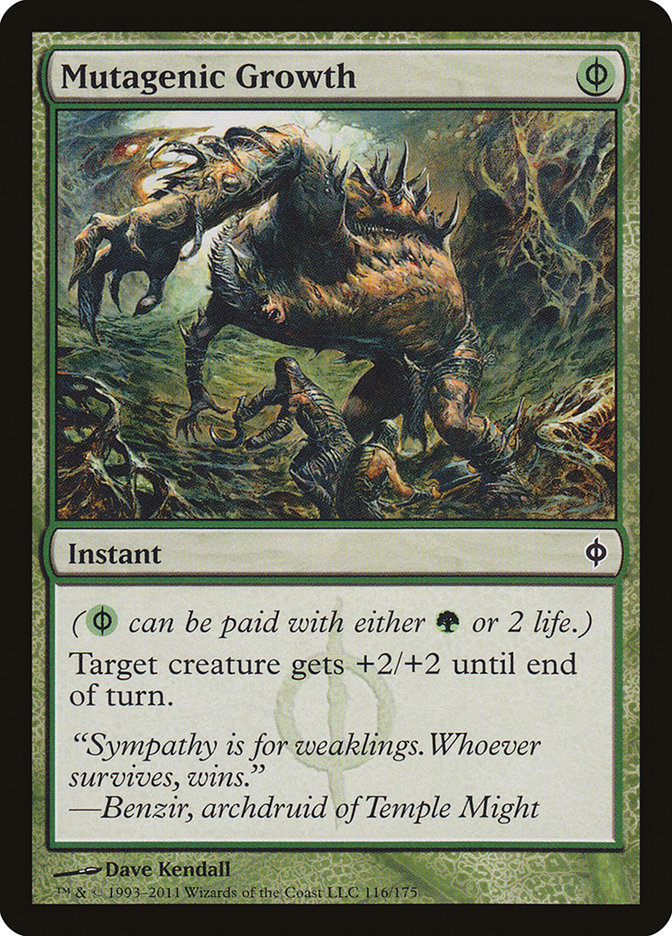 Mutagenic Growth [New Phyrexia] | Game Haven TX