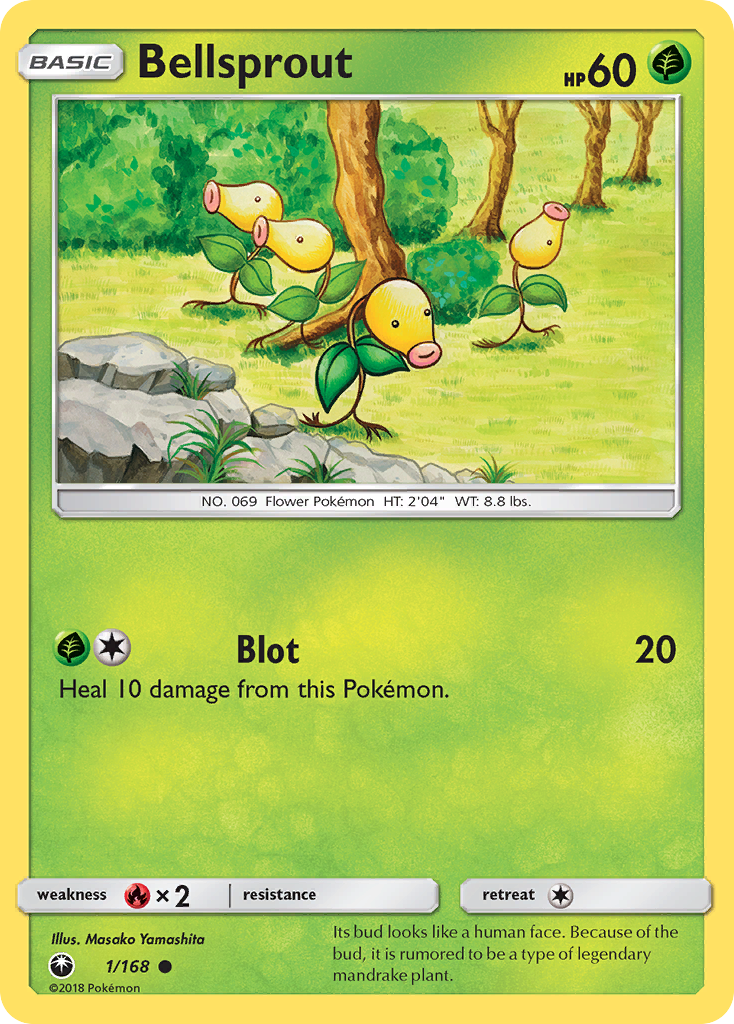 Bellsprout (1/168) [Sun & Moon: Celestial Storm] | Game Haven TX