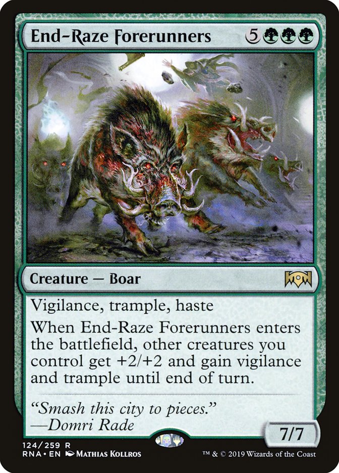 End-Raze Forerunners [Ravnica Allegiance] | Game Haven TX