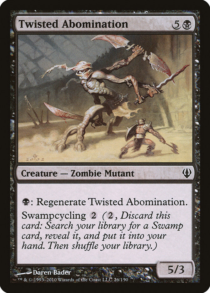 Twisted Abomination [Archenemy] | Game Haven TX