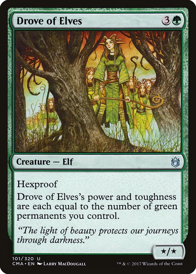 Drove of Elves [Commander Anthology] | Game Haven TX