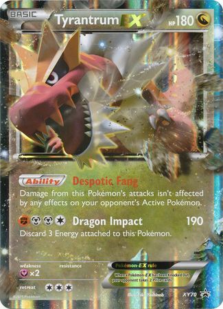 Tyrantrum EX (XY70) (Jumbo Card) [XY: Black Star Promos] | Game Haven TX