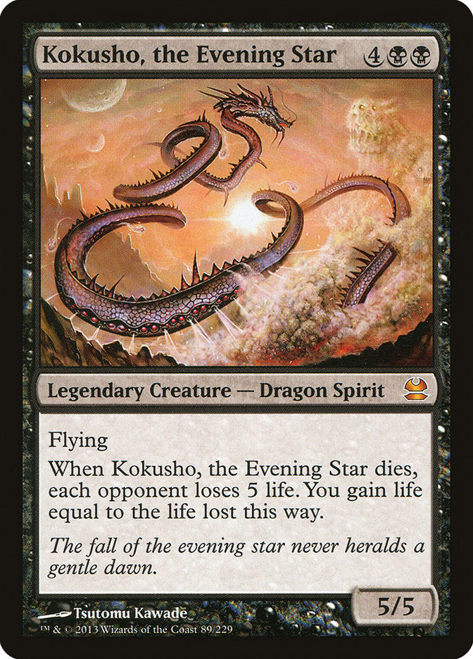 Kokusho, the Evening Star [Modern Masters] | Game Haven TX