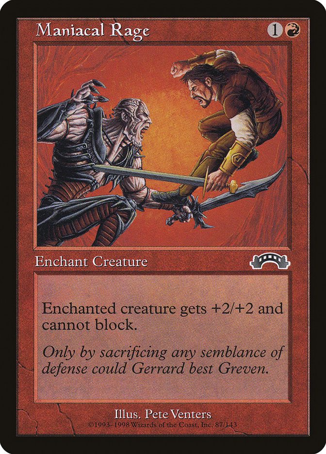 Maniacal Rage [Exodus] | Game Haven TX
